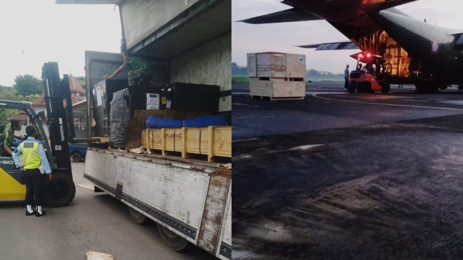 GO-TRUK Bandara Militer Military Cargo